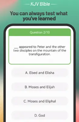 KJV Bible - Study Anytime android App screenshot 2