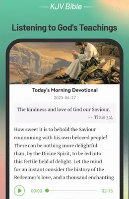 KJV Bible - Study Anytime android App screenshot 3