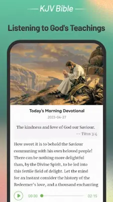 KJV Bible - Study Anytime android App screenshot 8